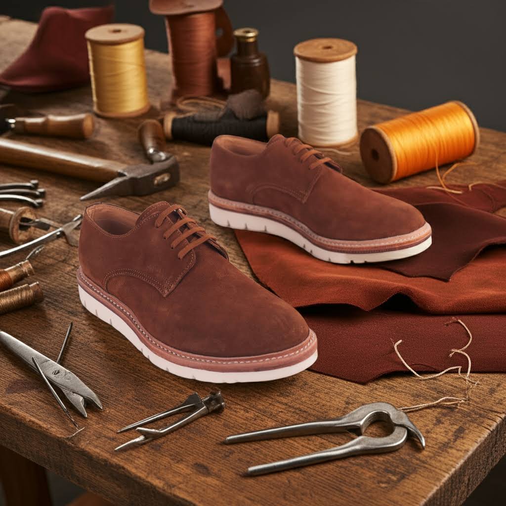 Blucher Suede