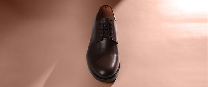 Blucher One CS handmade men’s pure leather shoes, classic construction, premium executive footwear