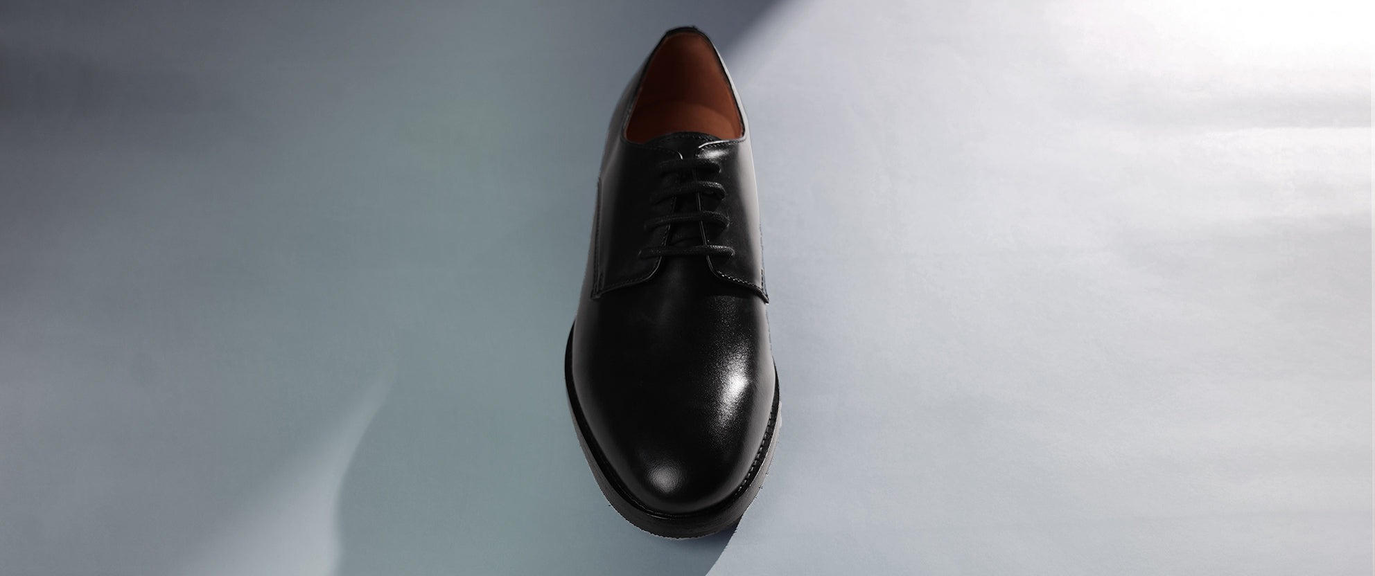 Blucher One Stud handmade men’s pure leather shoes, studded sole, durable luxury footwear